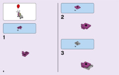 LEGO 41334 instructions page 8 – build guide