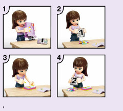 LEGO 41335 instructions page 2 – build guide