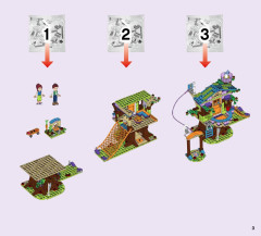 LEGO 41335 instructions page 3 – build guide