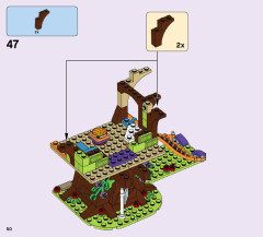 LEGO 41335 instructions page 50 – build guide