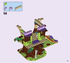 LEGO 41335 instructions page 61 – build guide