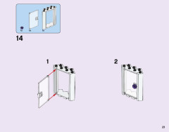 LEGO 41336 instructions page 21 – build guide
