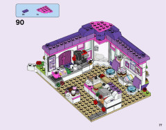 LEGO 41336 instructions page 77 – build guide