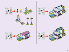 LEGO 41338 instructions page 3 – build guide