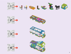 LEGO 41339 instructions page 3 – build guide