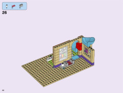 LEGO 41340 instructions page 44 – build guide