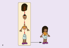 LEGO 41341 instructions page 2 – build guide