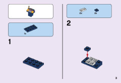 LEGO 41341 instructions page 3 – build guide