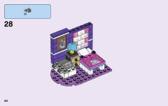 LEGO 41342 instructions page 44 – build guide