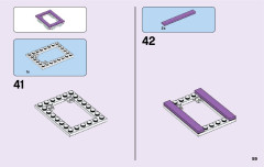 LEGO 41342 instructions page 59 – build guide