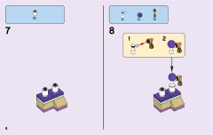 LEGO 41342 instructions page 8 – build guide