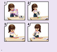 LEGO 41343 instructions page 2 – build guide