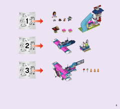 LEGO 41343 instructions page 3 – build guide