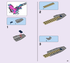 LEGO 41343 instructions page 43 – build guide