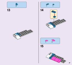 LEGO 41343 instructions page 47 – build guide