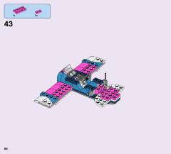 LEGO 41343 instructions page 68 – build guide