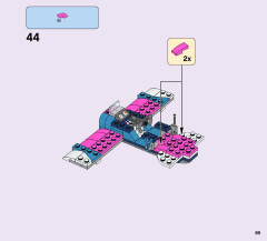 LEGO 41343 instructions page 69 – build guide