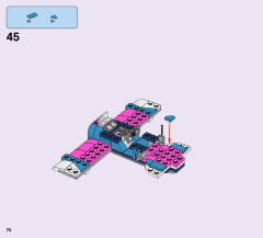 LEGO 41343 instructions page 70 – build guide