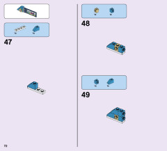 LEGO 41343 instructions page 72 – build guide