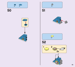 LEGO 41343 instructions page 73 – build guide