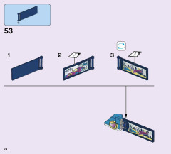 LEGO 41343 instructions page 74 – build guide