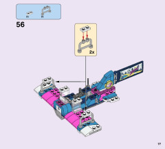 LEGO 41343 instructions page 77 – build guide