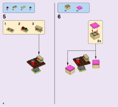 LEGO 41343 instructions page 8 – build guide