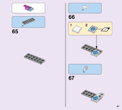 LEGO 41343 instructions page 81 – build guide