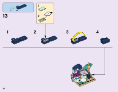 LEGO 41344 instructions page 10 – build guide