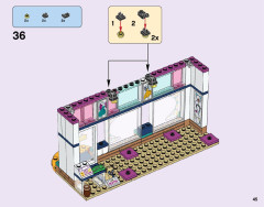 LEGO 41344 instructions page 45 – build guide