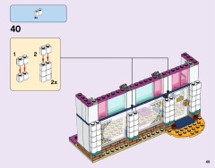 LEGO 41344 instructions page 49 – build guide