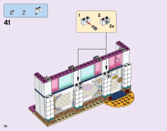 LEGO 41344 instructions page 50 – build guide