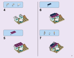 LEGO 41344 instructions page 7 – build guide