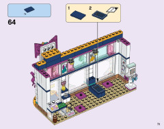 LEGO 41344 instructions page 71 – build guide