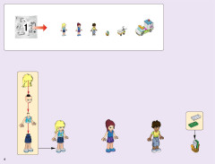 LEGO 41345 instructions page 4 – build guide