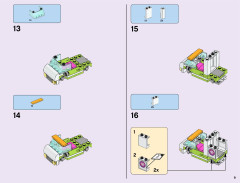 LEGO 41345 instructions page 9 – build guide