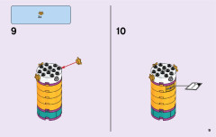 LEGO 41346 instructions page 9 – build guide