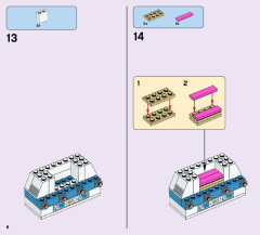 LEGO 41346 instructions page 8 – build guide