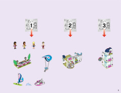 LEGO 41347 instructions page 3 – build guide