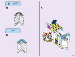 LEGO 41347 instructions page 45 – build guide