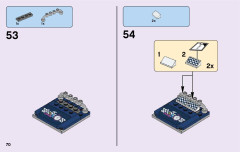 LEGO 41348 instructions page 70 – build guide