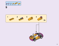 LEGO 41349 instructions page 11 – build guide