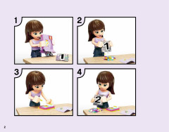 LEGO 41349 instructions page 2 – build guide