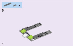 LEGO 41350 instructions page 22 – build guide