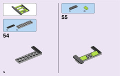 LEGO 41350 instructions page 74 – build guide