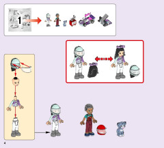 LEGO 41351 instructions page 4 – build guide