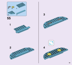 LEGO 41351 instructions page 73 – build guide