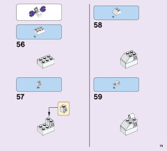 LEGO 41351 instructions page 75 – build guide