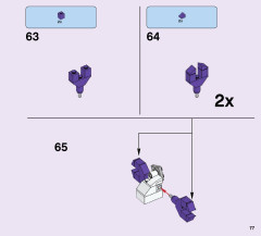 LEGO 41351 instructions page 77 – build guide