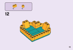 LEGO 41354 instructions page 13 – build guide